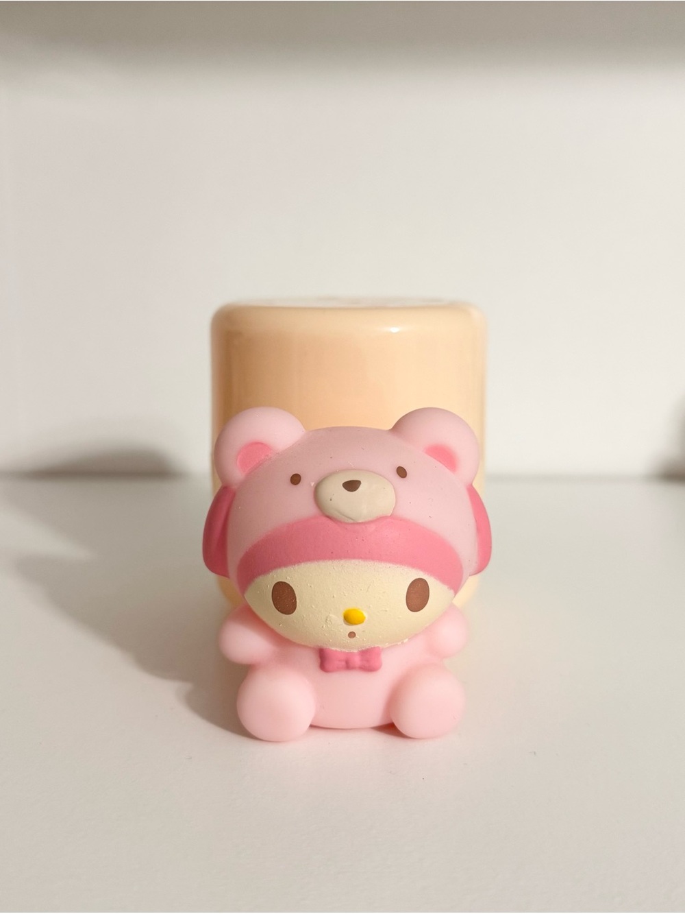 Hamee Sanrio Hello Kitty and Friends “latte bear squishy toy My Melody”